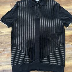 Express Polo Short Sleeve With Zipper 