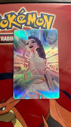 Holographic Trainer Character Trading Card