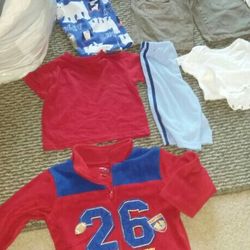 OVER 60 pieces of clean and in excellent condition baby clothes and supplies sizes from newborn to 24 months old ALL for  $20 pick up at Alvernon and 