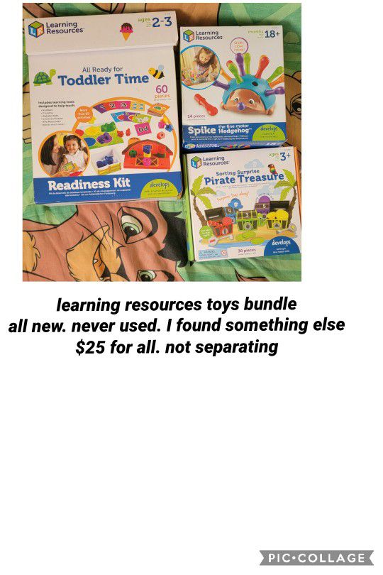 Learning Resources Educational Toys lot 