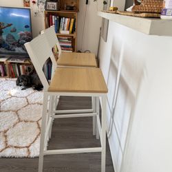 Set of 2 Bar Stools for Kitchen/dinning room