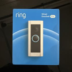Ring - Wired Doorbell Pro Smart WiFi VideoDoorbell - Satin Nickel