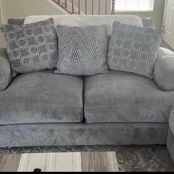Fabric Sofa Loveseat 