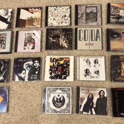 19 Led Zeppelin CD’s