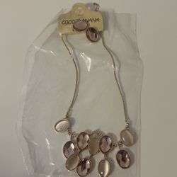 Necklace With Matching Earrings 