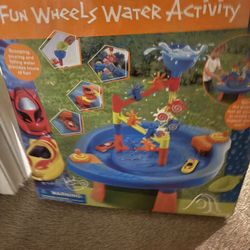 Water Table And Small Inflatable Pool 