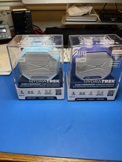 Lot Of 2 - Altec Lansing Hydratrek Bluetooth Speaker, New In Box