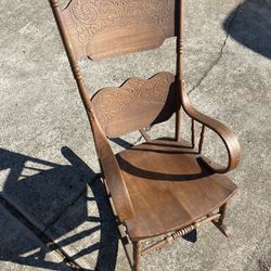 Grandma’s Wooden Rocking Chair