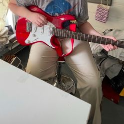 Cort Electric Guitar With Amp