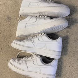 NIKE AIRFORCES ( 9 & 10.5 )
