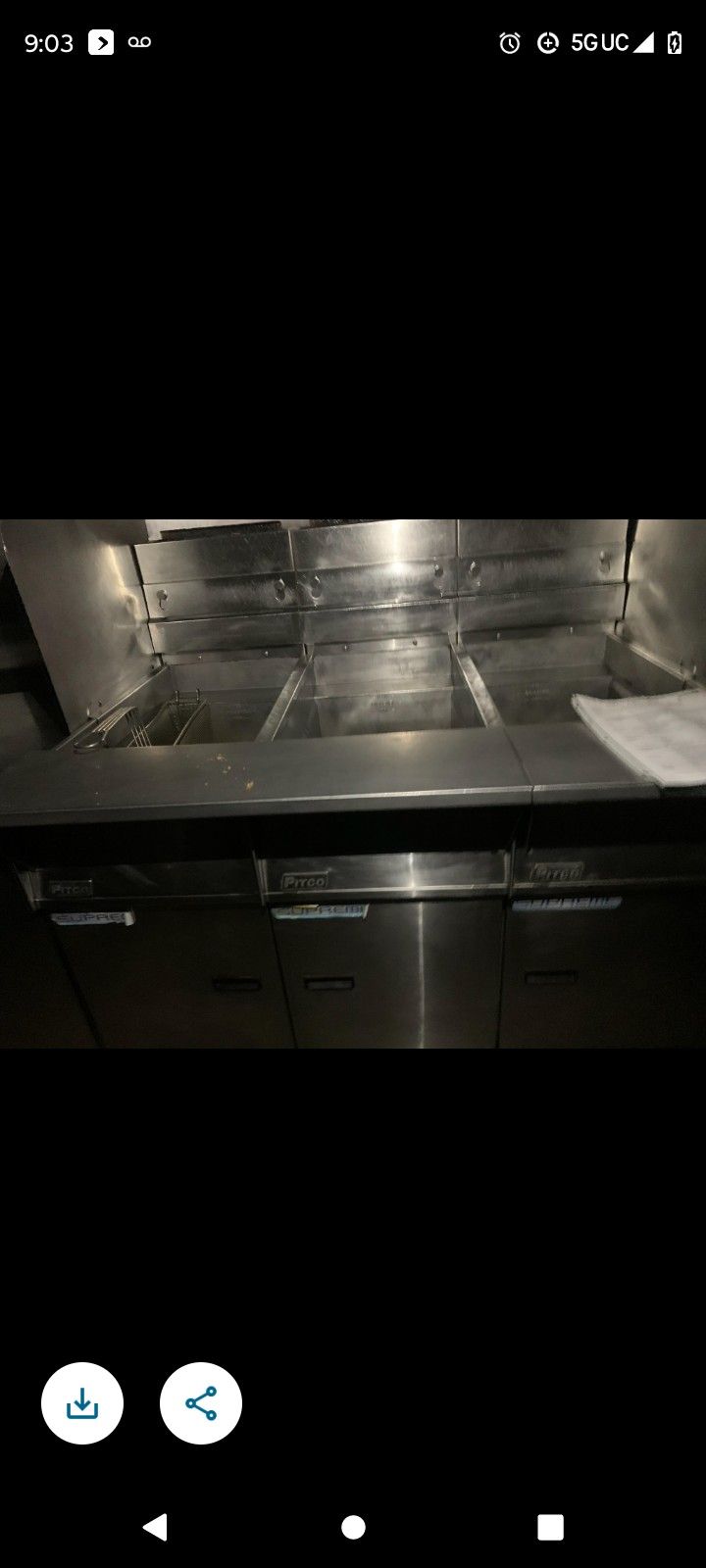 Used Well Maintained One Owner Restaurant Equipment