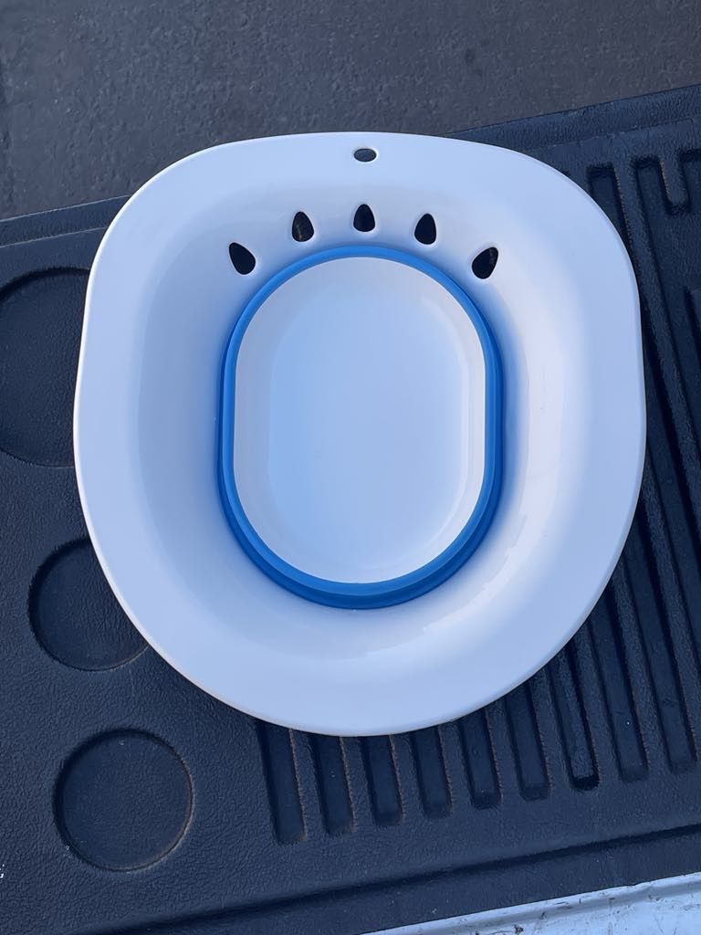 Sitz Bath for Toilet Seat, Postpartum Care Treatment,