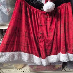 Christmas boxer shorts with a hat