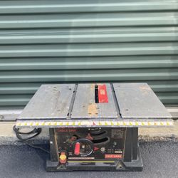 Craftsman 10” Table Saw
