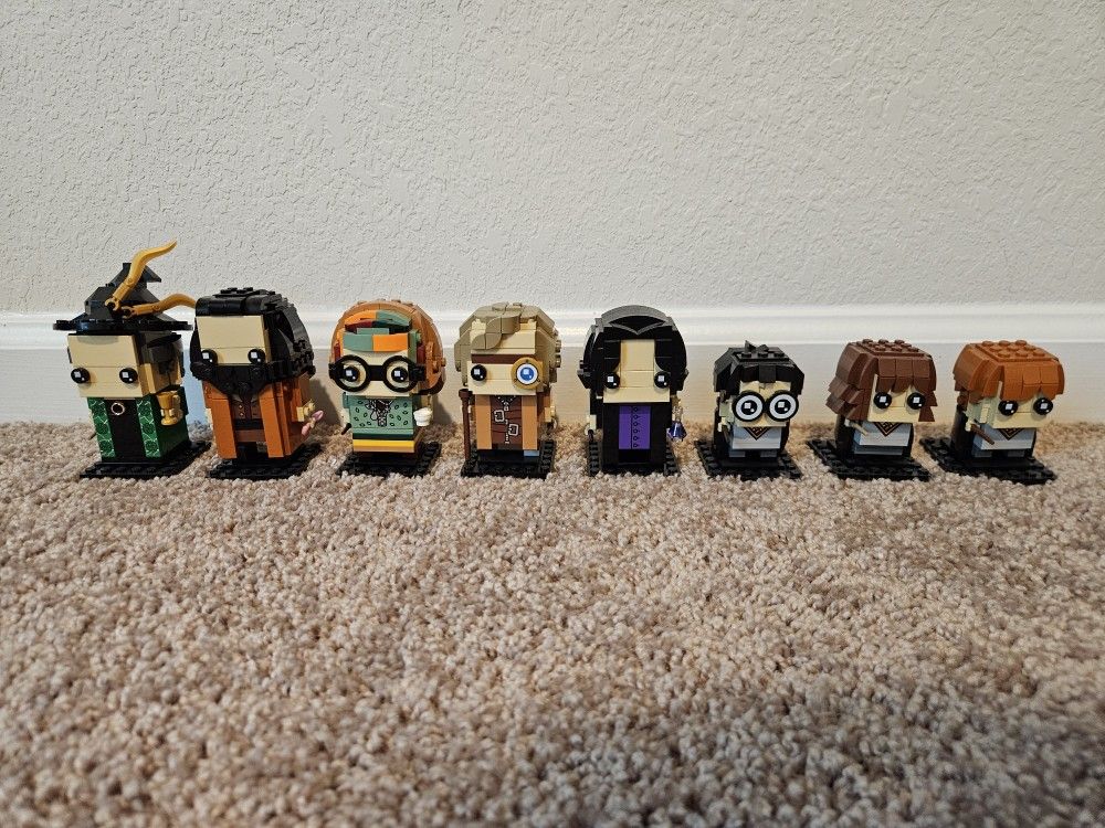 Lego Harry Potter Brickheadz.