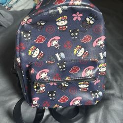 Bioworld Naruto Hello Kitty Backpack