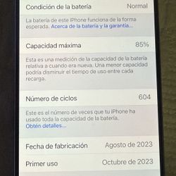 Ihone Pro Max Sim Unlock 85% Bat