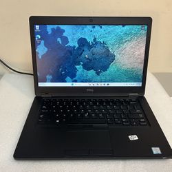 DELL LATITUDE 5491 I7-8850H 2.60GHZ 8 RAM 256 SSD  WIN 11 . Tested working. Laptop shows minor cosmetic signs of wear and tears (scuffing, scratches, 