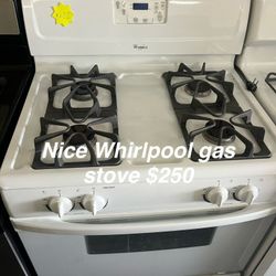 Nice Whirlpool Gas Stove 