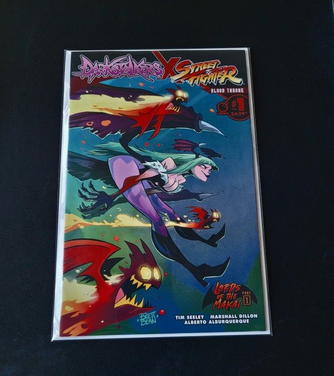 Darkstalkers X Street Fighter: Blood Throne #1