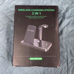 Wireless Charging Station 3 In 1