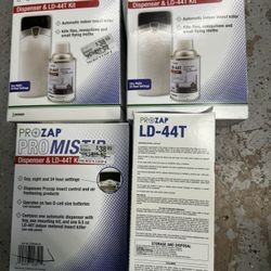 New Unused ProZap Automatic Indoor Insecticide . (4) Available $10 Each. Must Pickup