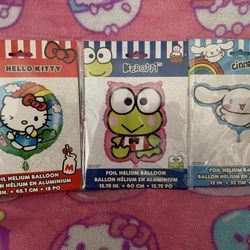 Sanrio balloons