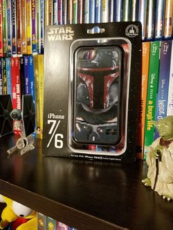 Boba fett iphone 7 case sold inside disneyland.