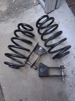 4" rear lowering springs chevy tahoe