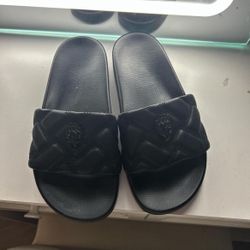 Black Kurt Geiger slides