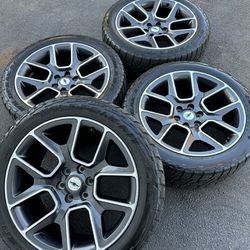 22" Chevy Silverado 1500 Tahoe Suburban Avalanche Wheels Rims And Tires 285/45/22 Falken Wildpeak $1,450
