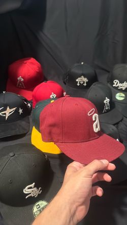 New Era 59FIFTY Fitted Hat Red Size 7