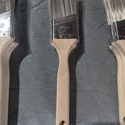 2 INCH ANGLED PROFESSIONAL PAINT BRUSHES,  Rollers And Good Quality Painters Tape