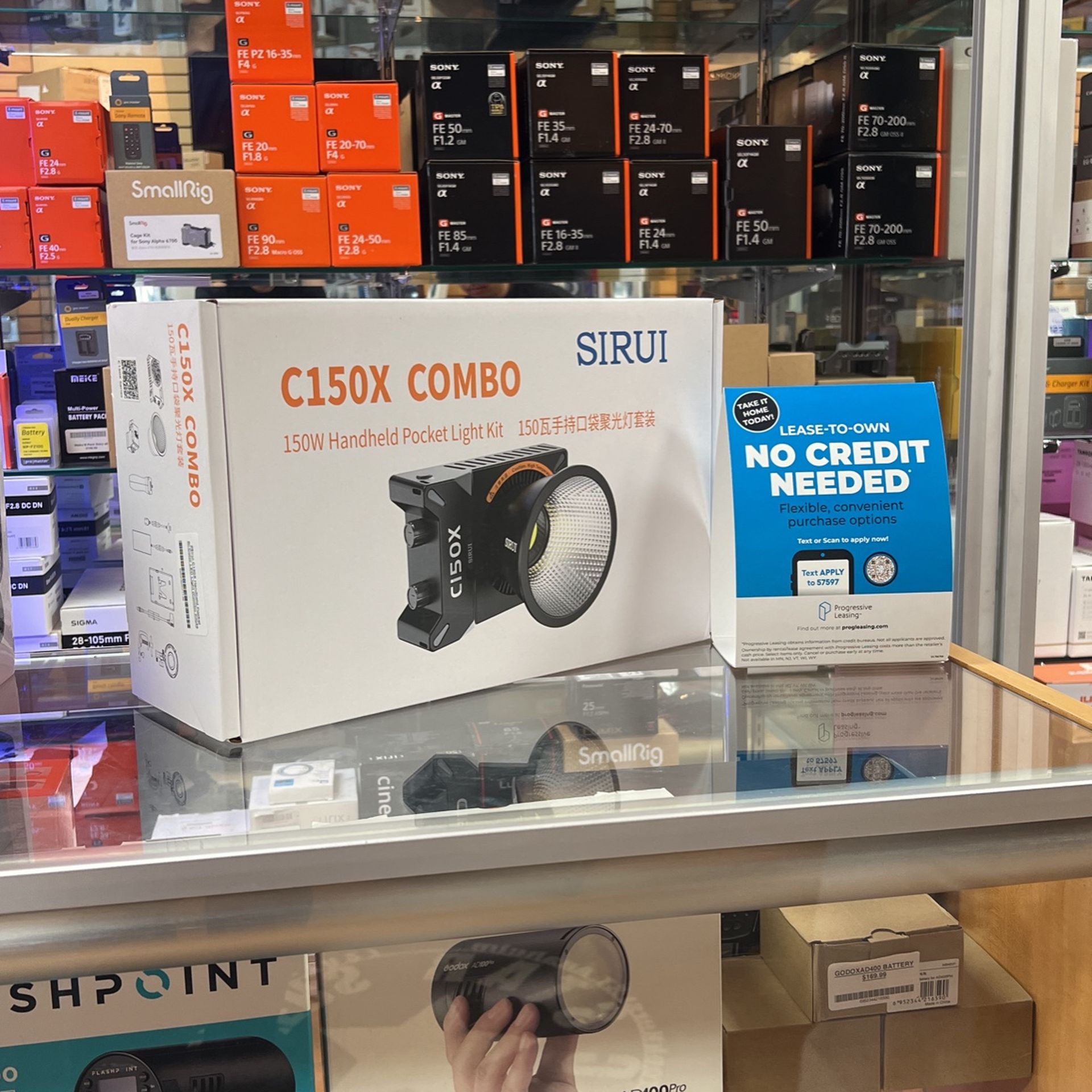 Sirui C150X Combo Handheld Pocket Light Kit