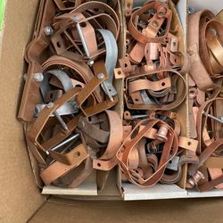 Box- Copper Brackets Various Sizes For Sale