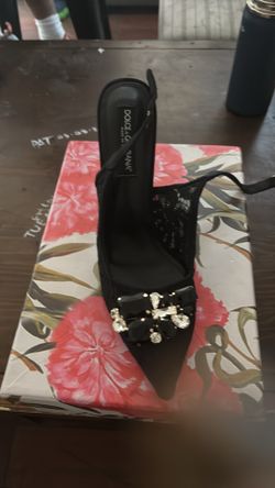 Dolce & Gabbana Polished Calfskin Slingbacks Woman