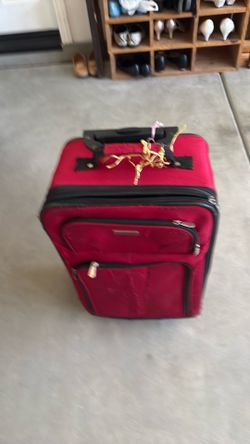 Carry-on luggage bag expendable