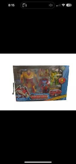 Transformer WheelBots 3 Packs Transforms from Robts to Cars Crypto Sphere