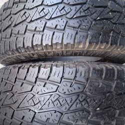 2 used Tires 35x12.50r20 pro comp 🤑free Installation and balance ‼️ 👌 