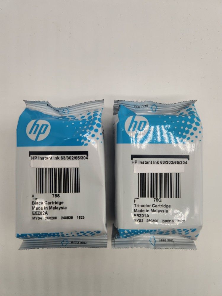 HP63XL Tri-color & Black Ink With HP DeskJet 1112, 2130, 3630 Series; HP ENVY 4510, 4520 Series