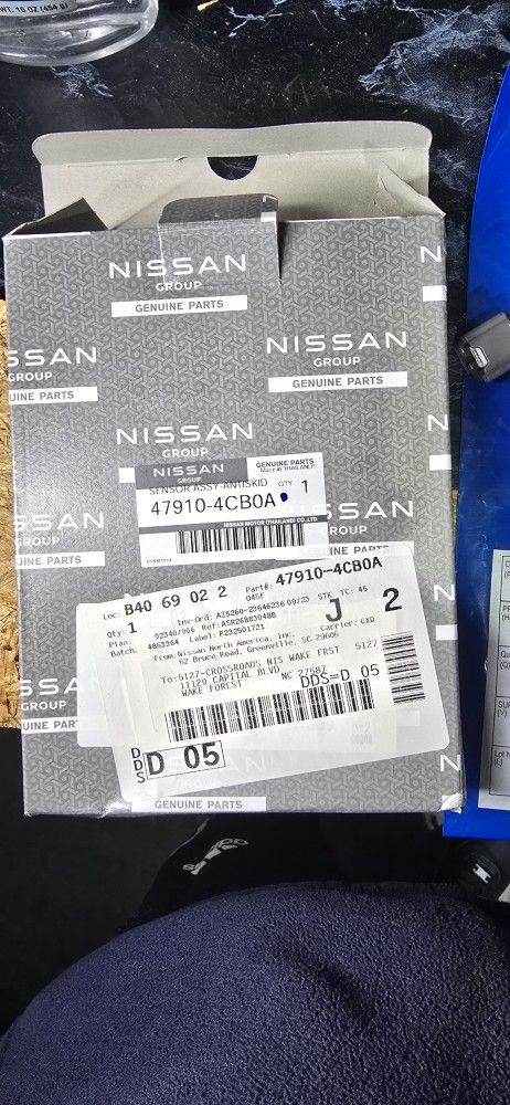 ABS SENSOR FOR NISSAN ROGUE 2017