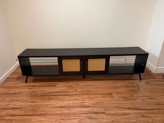 Mid-Century Modern TV Stand – Fits up to 86" TV