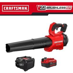 Battery powered blower. Leaf blower. Craftsman

