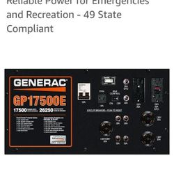 Generac 5735 GP17500E