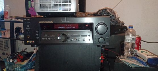 Sony receiver 6 channel digital cinema sound