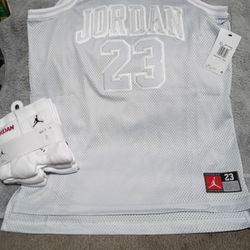 Youth Jordan Jersey And Socks