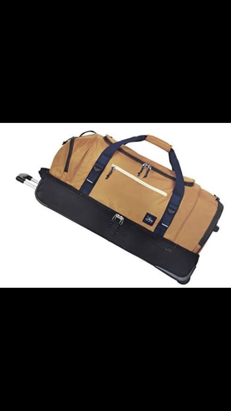 The Skyway Luggage Globe Trekker 2 Compartment Rolling Duffel Bag