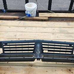 '72 '74  Plymouth Barracudda Front Grill With Headlight Rings 