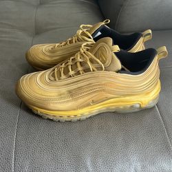 Gold Air Max Size 10.5 