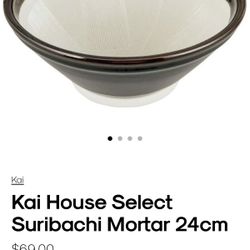Kai House  Japanese Grinding Bowls (7 Total)